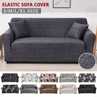 Coolazy Stretch Plaid Sofa Slipcover Elastic Sofa Covers for Living Room funda sofa Chair Couch Cover Home Decor 1/2/3/4-seater