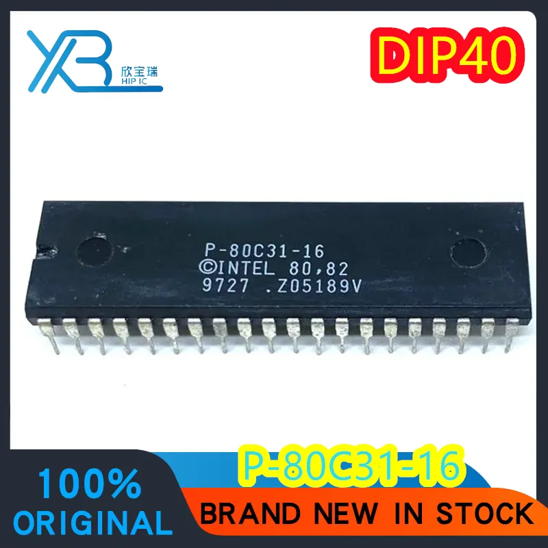 

(3/40 pieces) P-80C31-16 DIP40 chip integrated IC spot electronics fast delivery