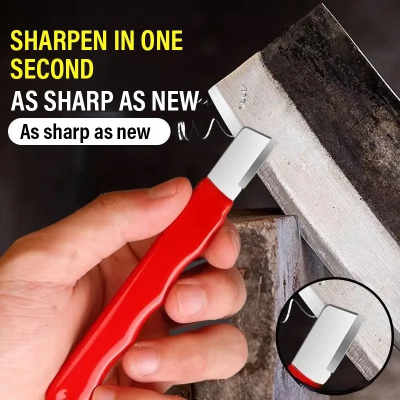 Professional Kitchen Knife Scissors Sharpener Tungsten Diamond Ceramic Sharpening Stone for All Blades Including Garden Shears