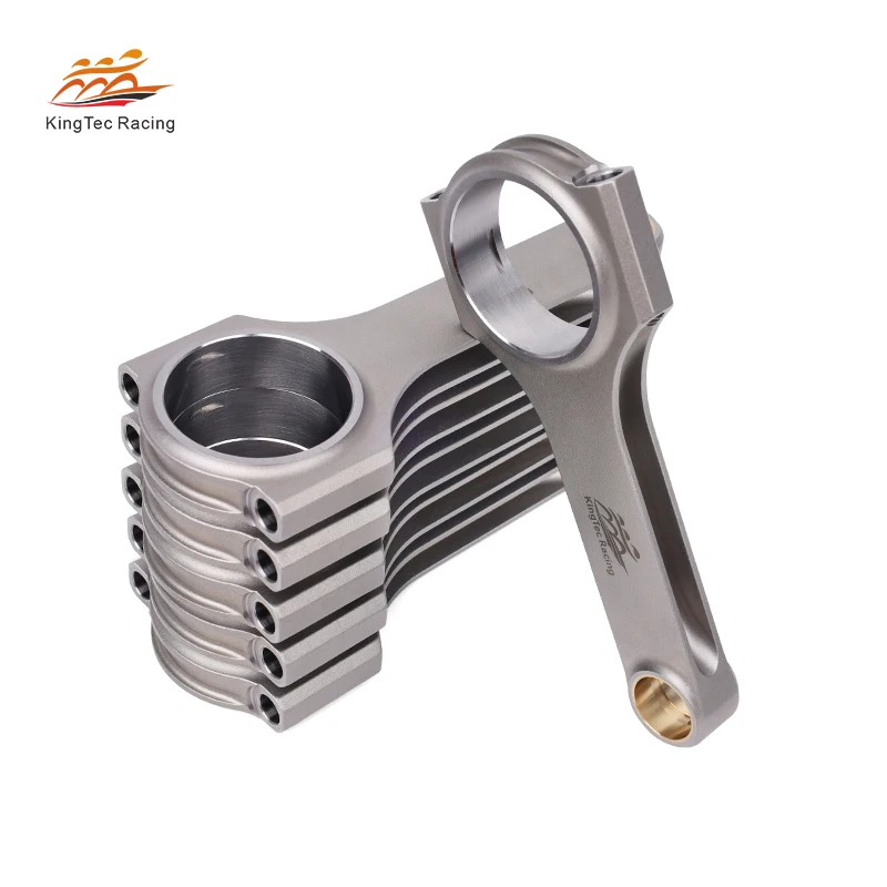 KTKROD Forged Conrod Rb25det 4340 Billet Steel Connecting Rod 6-Cylinder with Bolts for Nissan Rb25 det Skyline R33 Drift Car view 3