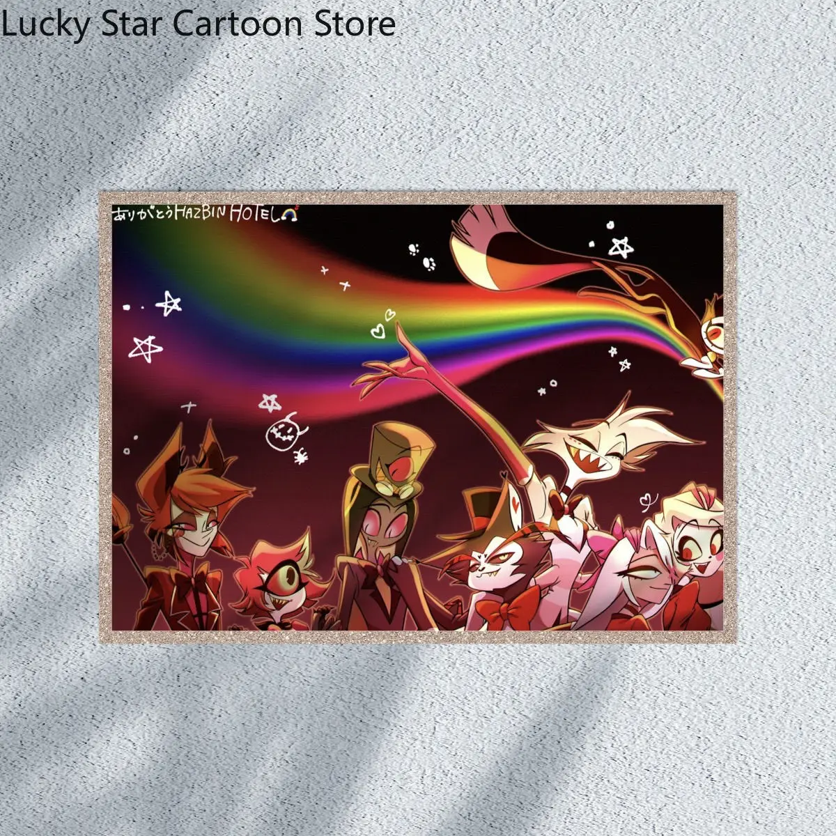 Juego sin atributos Cosplay papel de colores doble Flash tarjeta de Color cebolla plateada marco de fotos adorno tarjeta regalo de Halloween