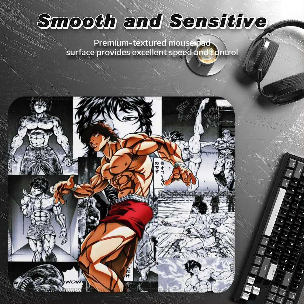 Mouse pad sky pequeno tapete de mesa mouse menino presente para jogar jogos teclado sem fio desktop computador coasters b-aki o g-grappler