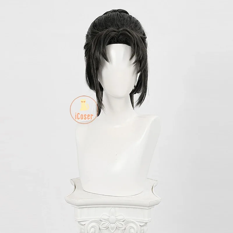 أنيمي الساموراي توكييوكي هوجو شعر مستعار تأثيري أسود طويل الشعر Chojumaru Elusive ووريورز حفلة الهالوين النساء الرجال الدعائم