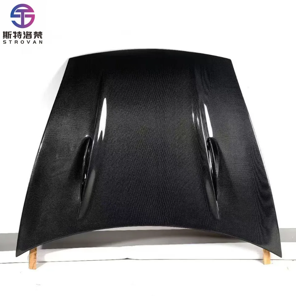 

Deren Высококачественный капот двигателя автомобиля из углеродного волокна для Porsches Cayenne 957 2002-2009 M Стиль передняя крышка