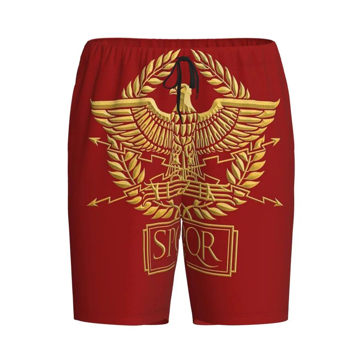 

Мужские пижамные шорты Custom Rome SPQR Roman, брюки для сна, домашняя одежда, нижняя часть комплекта для сна