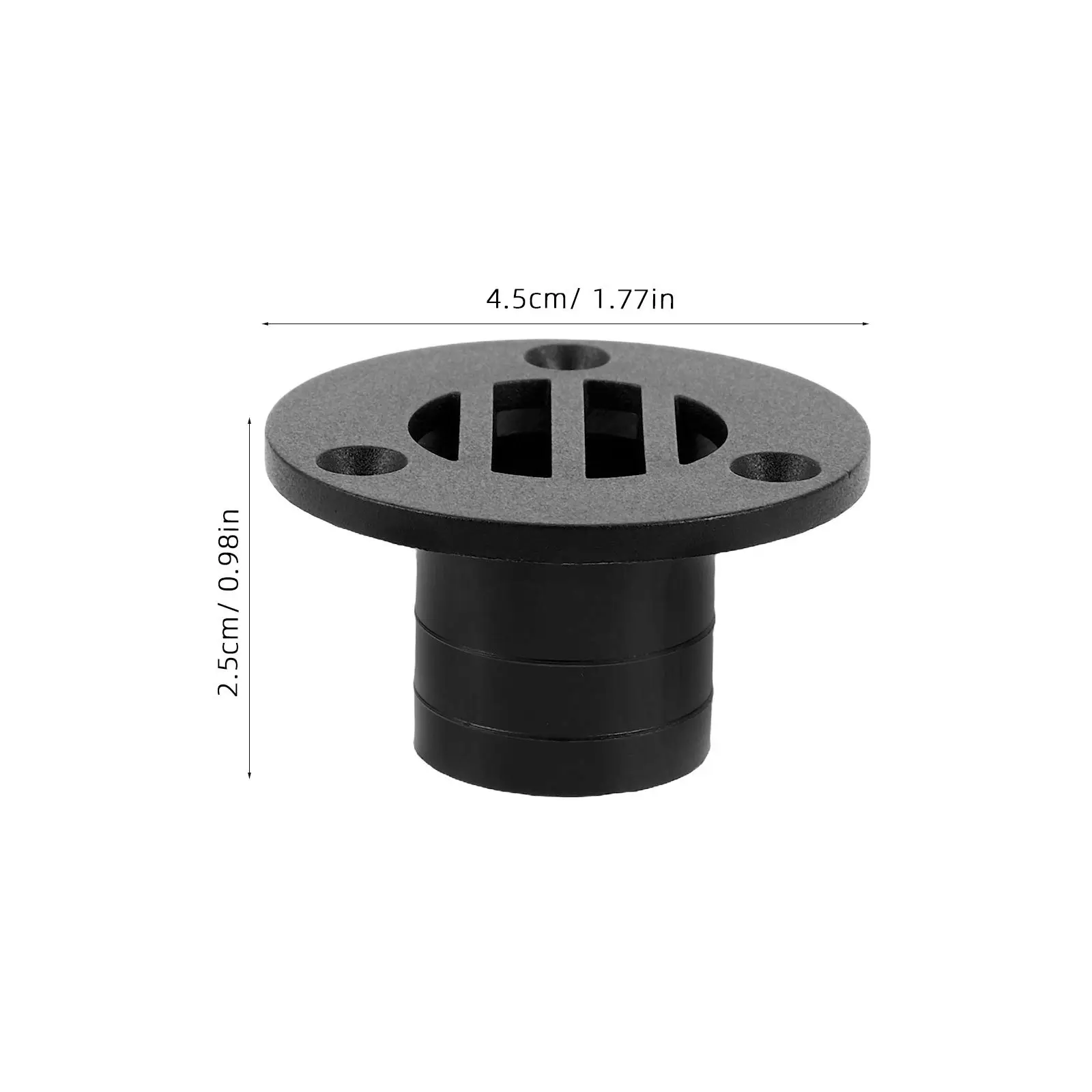 Nylon Marine Floor Drain Cover for Boat Yacht Rv Deck Drainage Efficient Water Drainage Deck Drain Grate Cover Sturdy Corrosion