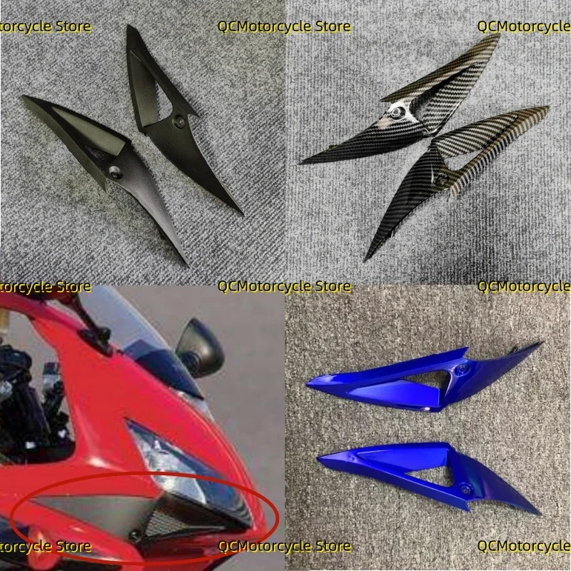

Carbon Fiber Coating Motorcycle Headlight Side Panels Cover Fairing Accessories Fit for HONDA CBR1000RR 2004 2005