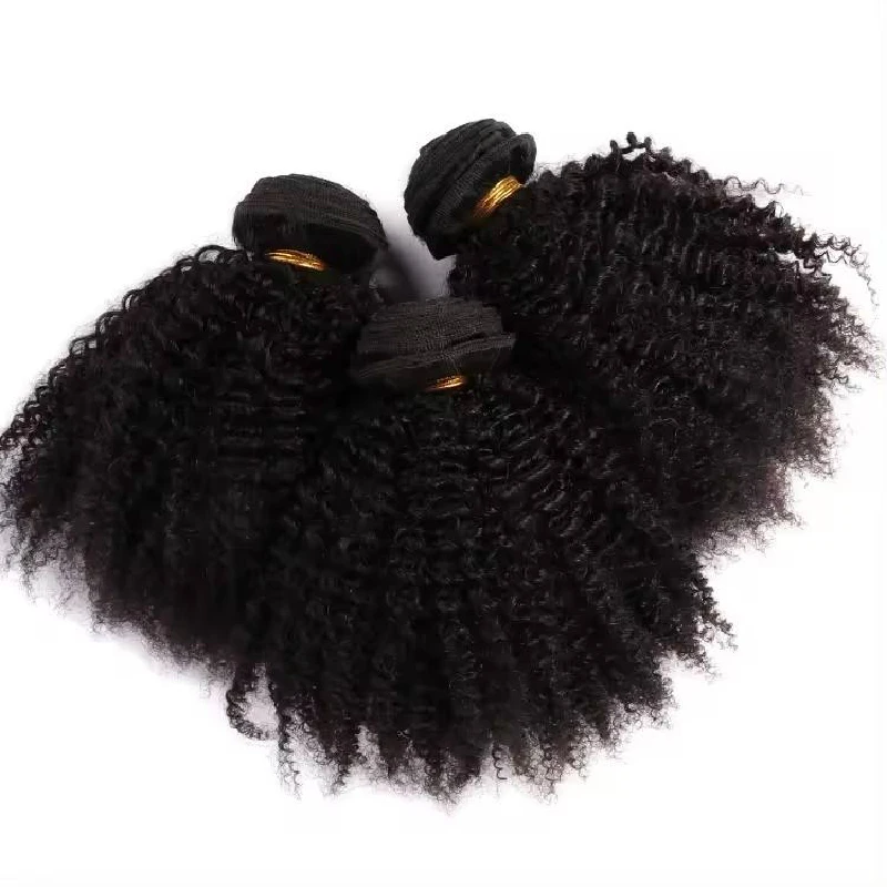 

Наращивание волос 12A Afro Kinky Curly, 100% натуральные вьетнамские кудрявые волосы, двойная прядь, для плетения кос