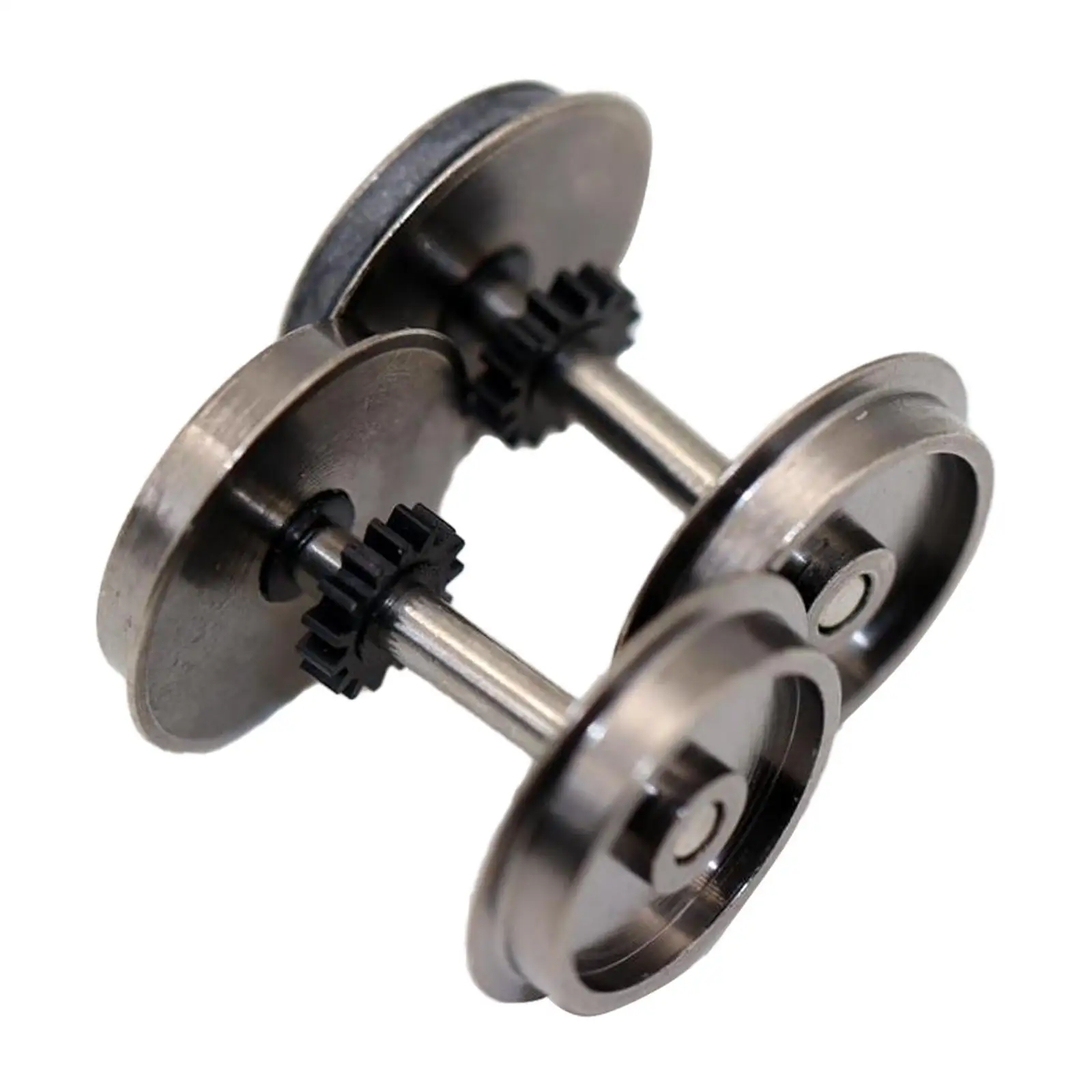 2x Metal DC Wheels Universal Model Train Wheels Replacement,