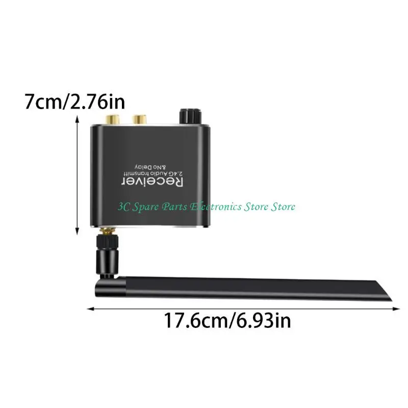 Receptor transmissor som sem fio SZ Baixa atraso para PC Player Easy Connection