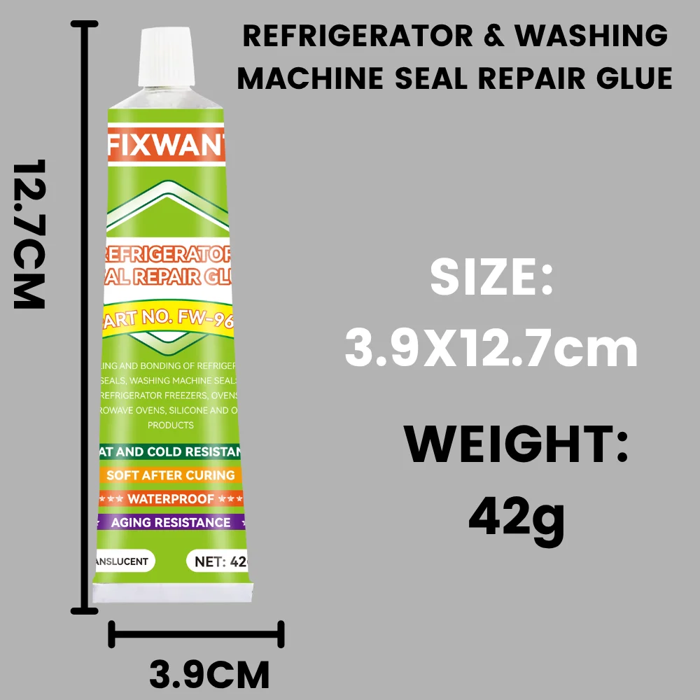 Washing Machine Refrigerator Oven Seal Special Repair Glue Silicone Soft Elastic Heat-resistant Waterproof Odorless