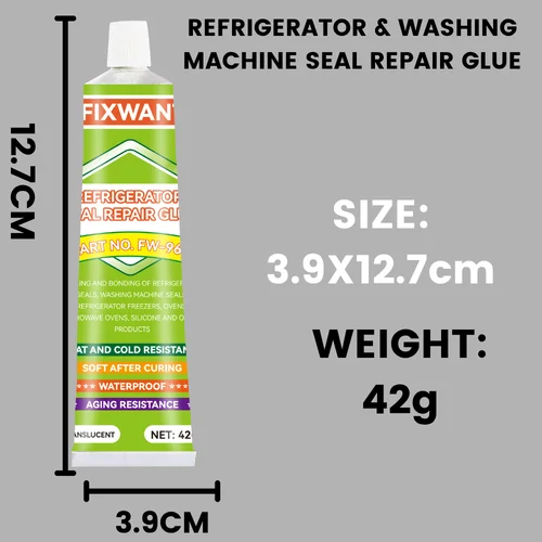 Imagen 2 del producto Sello para lavadora, refrigerador, horno, pegamento de reparación especial, silicona, suave, elástico, resistente al calor, impermeable, inodoro
