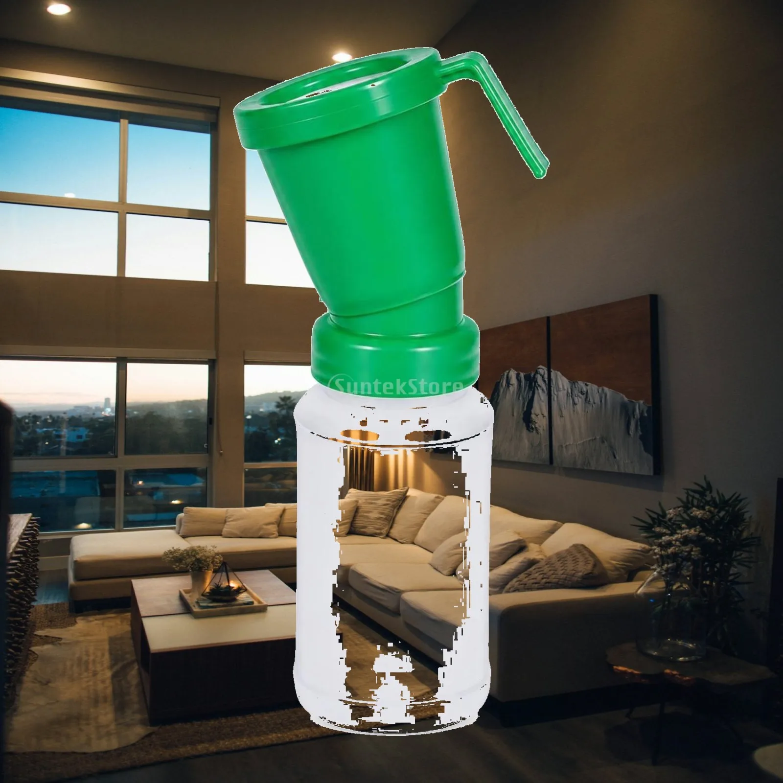 Cow Teat Disinfectant Cup Messspill-Proof Teat Disinfectant Cup with Angled Top Farm Equipment Backflow-Reducing Sturdy