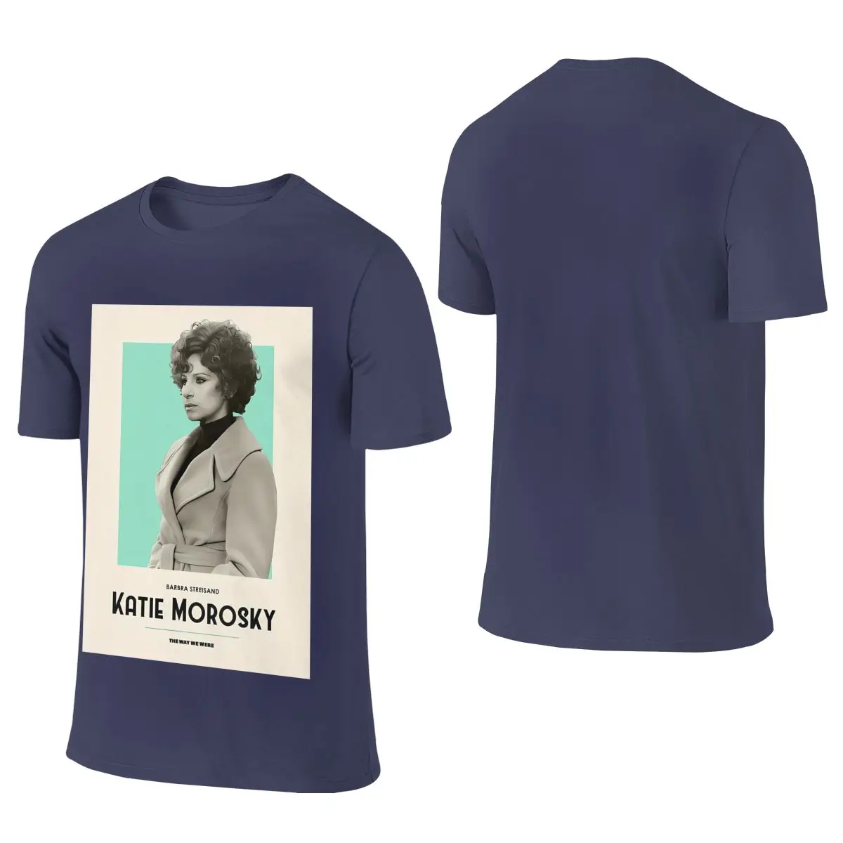 Barbra Streisand The Way We Were Korean Style Reversible T-shirt Girlish Feeling   Basic Tee