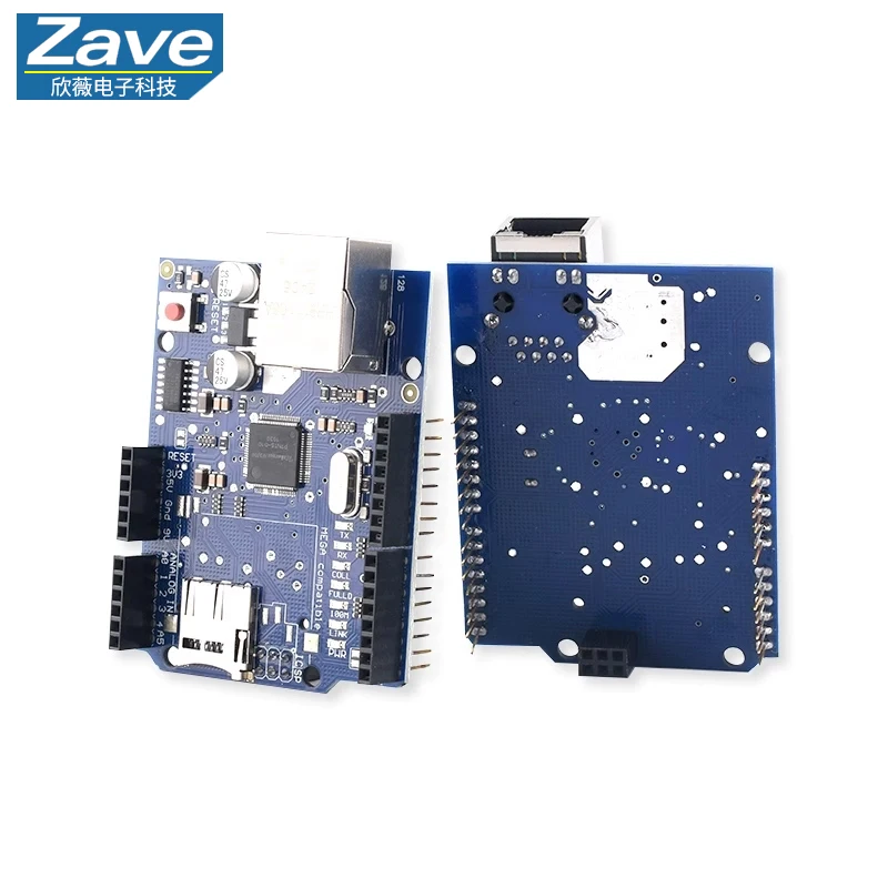 New - version Ethernet W5100 Network Expansion Board Module with SD Card Expansion, Compatible with UNO R3