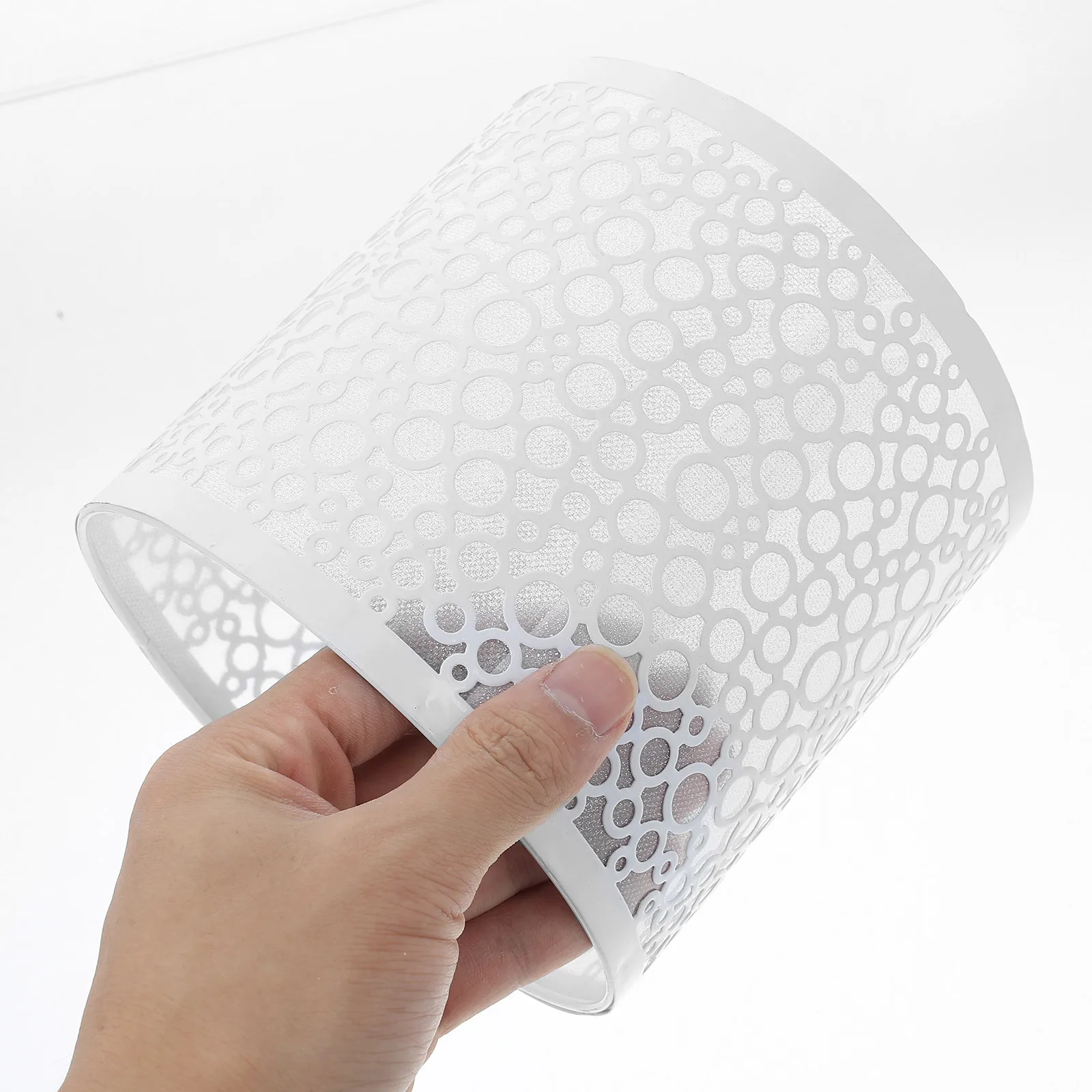 Iron Lamp Shade Metal Drum Pendant Light Shade For Bedroom Ceiling Fixture Replacement Cylinder Cover E27