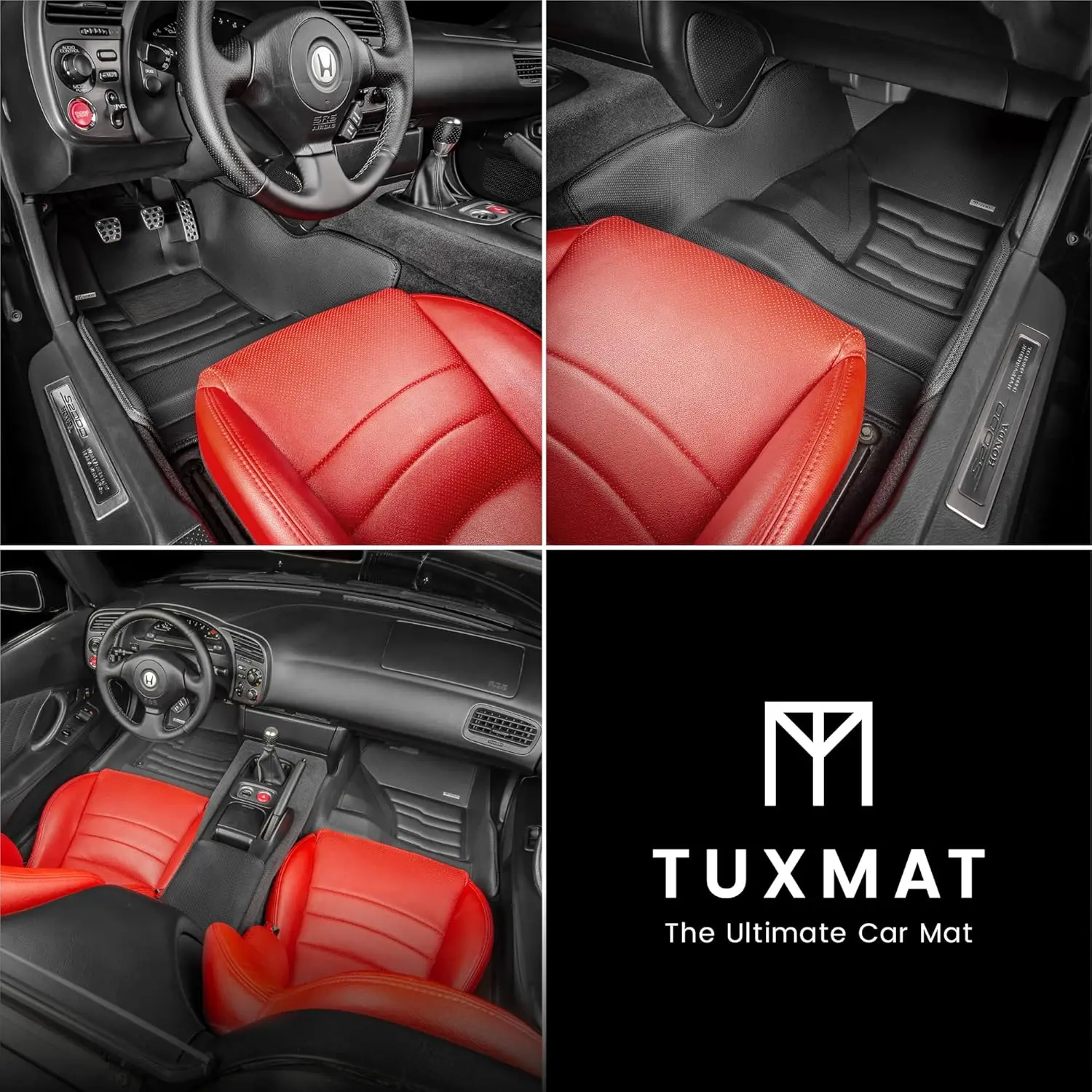 All-Weather Car Interior Use, Custom-Fit Mats, Black Color, Maximum Coverage