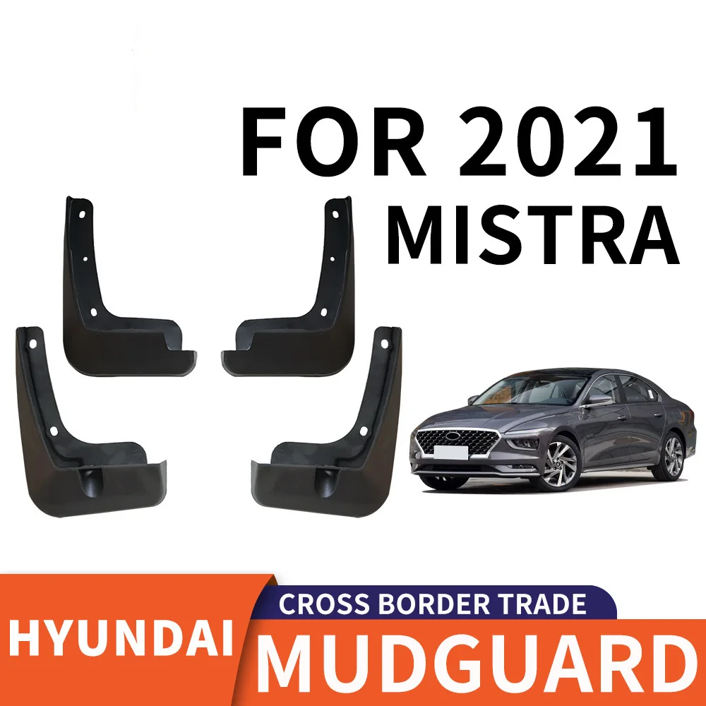 

For 2021 Hyundai MISTRA mudguard Mudflaps Front Rear Flares Splash Guards Cover Car Accessoie