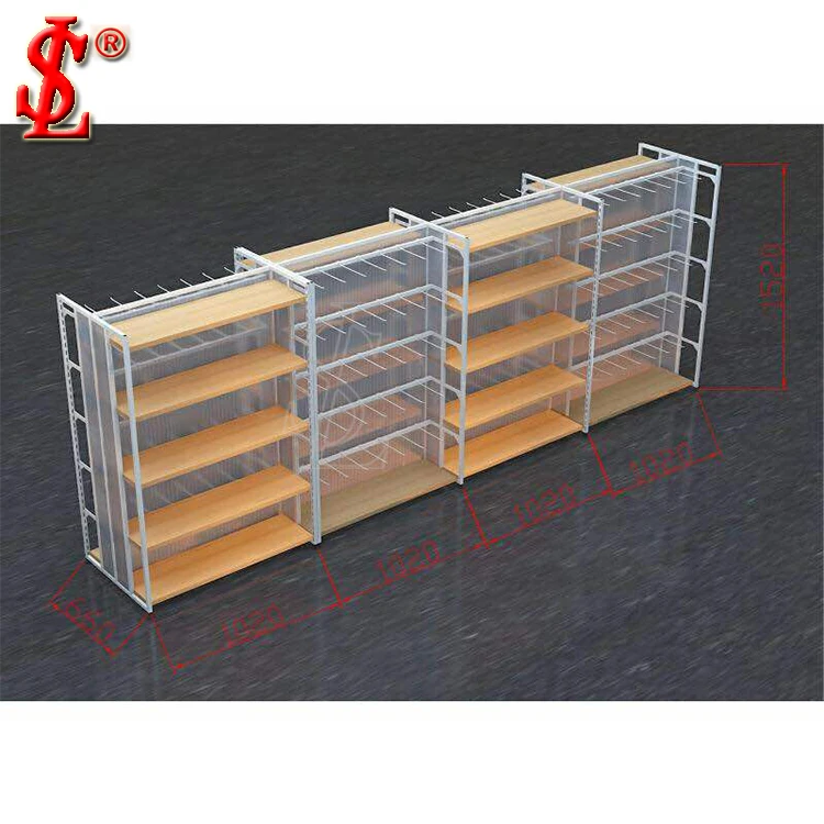 Miniso Adjustable Height For Wood & Metal Antique Style Department Store Display Racks And For Furniture