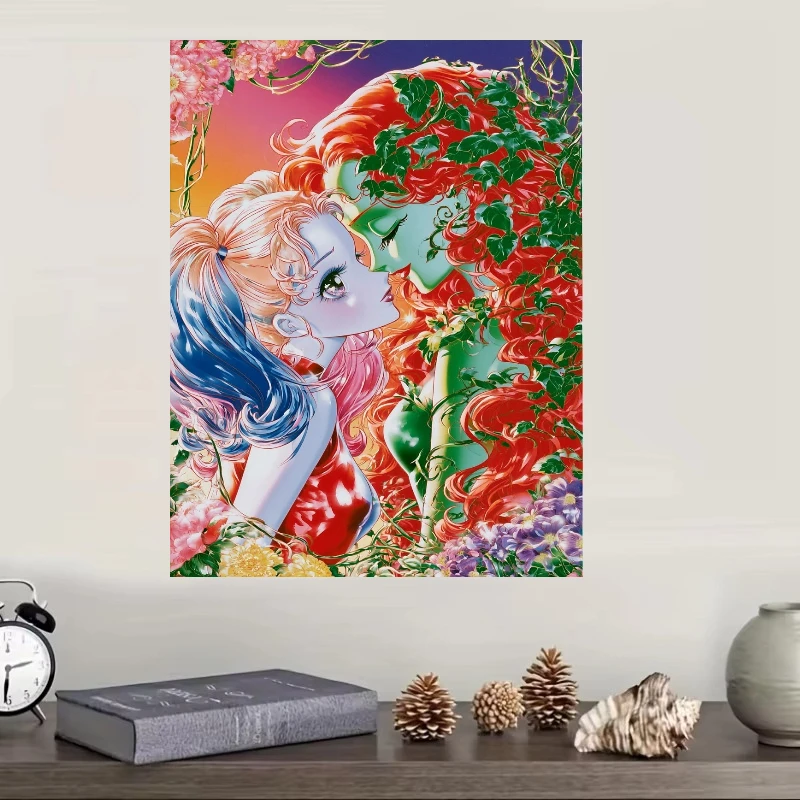 Anime Figure Vintage Floral and Ivy Jigsaw Puzzles Wall Decor 500/1000/1200/2000 PCS Home Decor for Living Room Gift No Frame