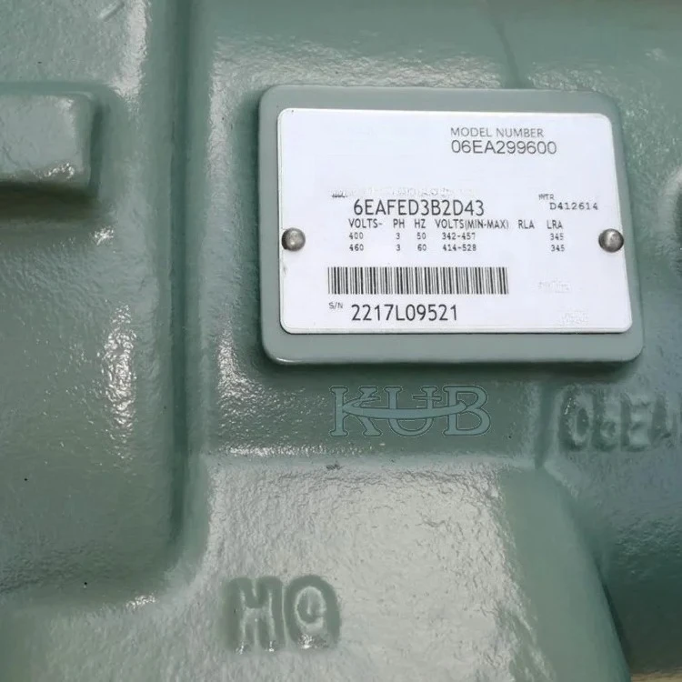06EA299600 40HP Carrier Semi Hermetic CARLYLE COMPRESSOR for HVAC SYSTEM Central air Conditioning Chiller