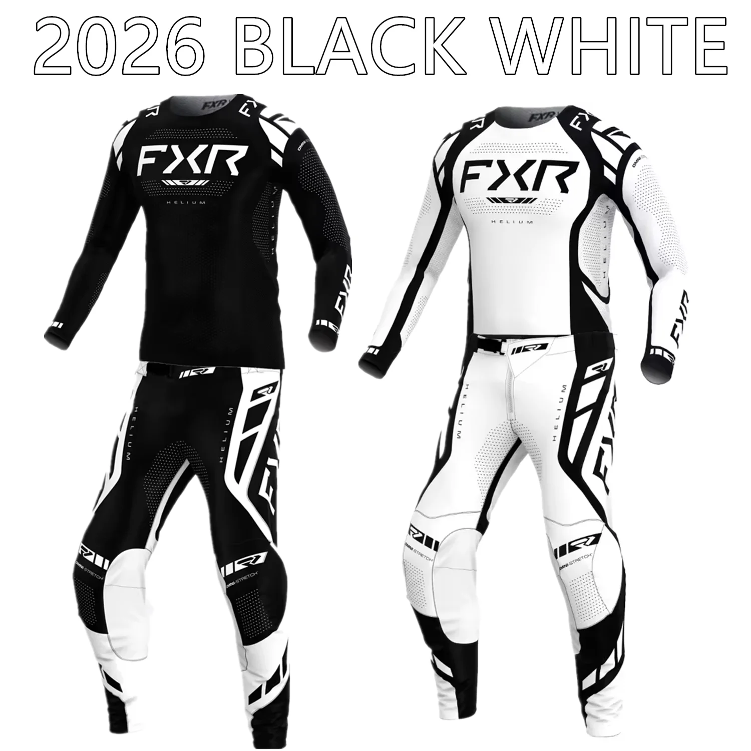 

2026 FH Black White Mx Jersey And Pant Motorcycle Suit Enduro Suit Off Road Motocross Jersey and Pant Dirt Bike Kit