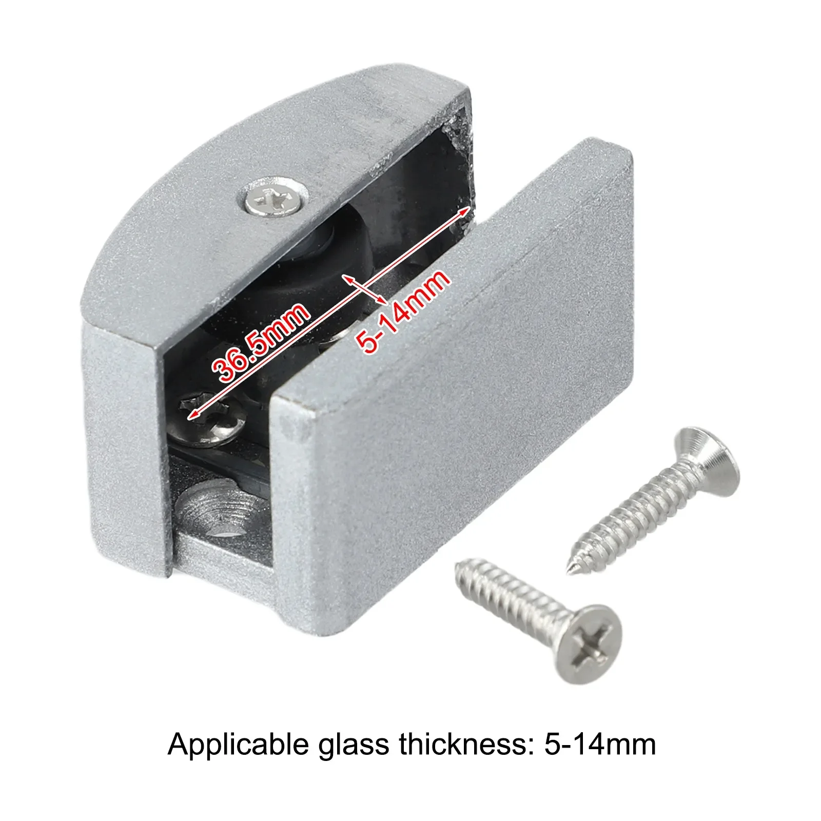 Adjustable Floor Guide As Shown Floor Rail Guide Recessed Precision Groove Versatile Compatibility For Glass Doors