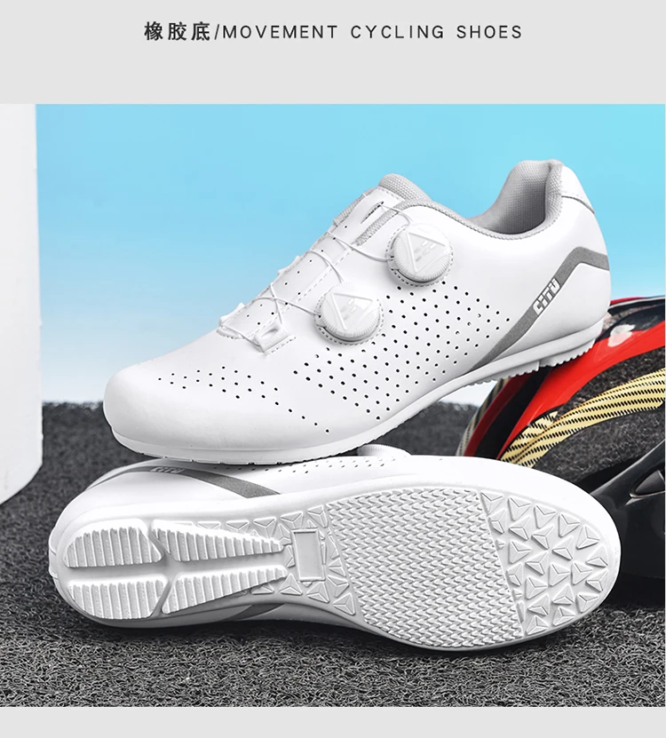 Fahrradschuhe für Herren, professionelle SPD-Rennradschuhe für die Straße, MTB-Mountainbike-Schuhe, lockfreie Fahrradschuhe für Damen – Detail 14