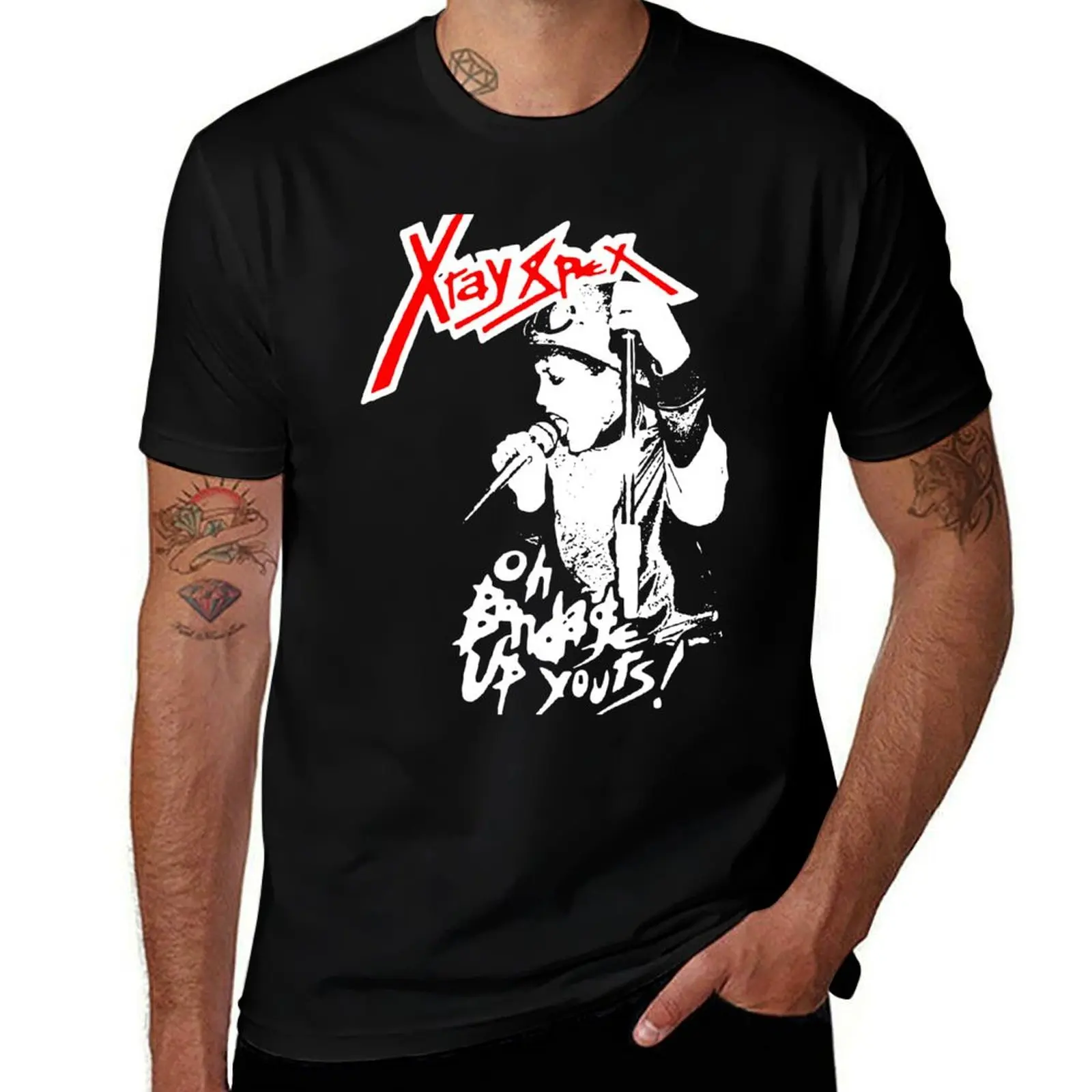 POLY STYRENE X RAY SPEX T-Shirt Large Size Soft Cotton T-Shirt