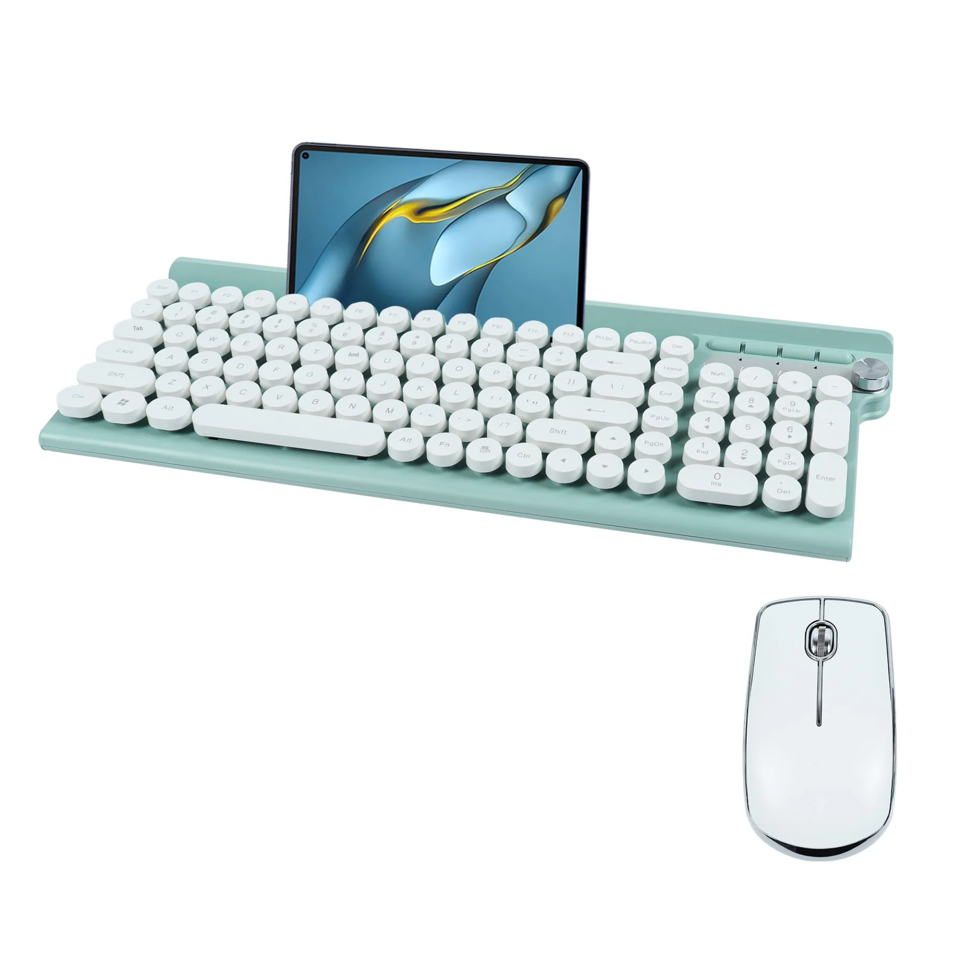 2.4G újratölthető Mállik  Élelmes  Szikratávirát Zajtalan Kulcskarika Kis dzsesszegyüttes majd Egér állítsa számára PC Esőkabát Notebook Pecsétnyomó keycaps 104 kulcs