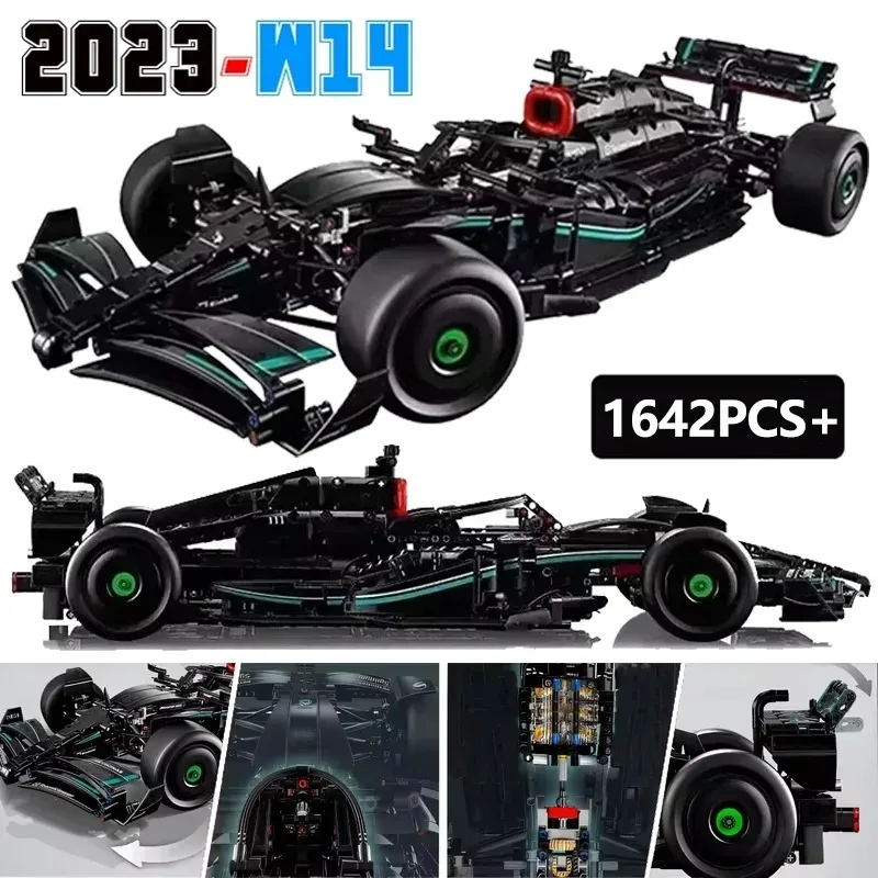 Hot Toys 2025 NEW 42165 42171 F1 Performance Building Blocks Super Sports Car Assembly Model Vehicle Toys Bricks for Kids Gifts