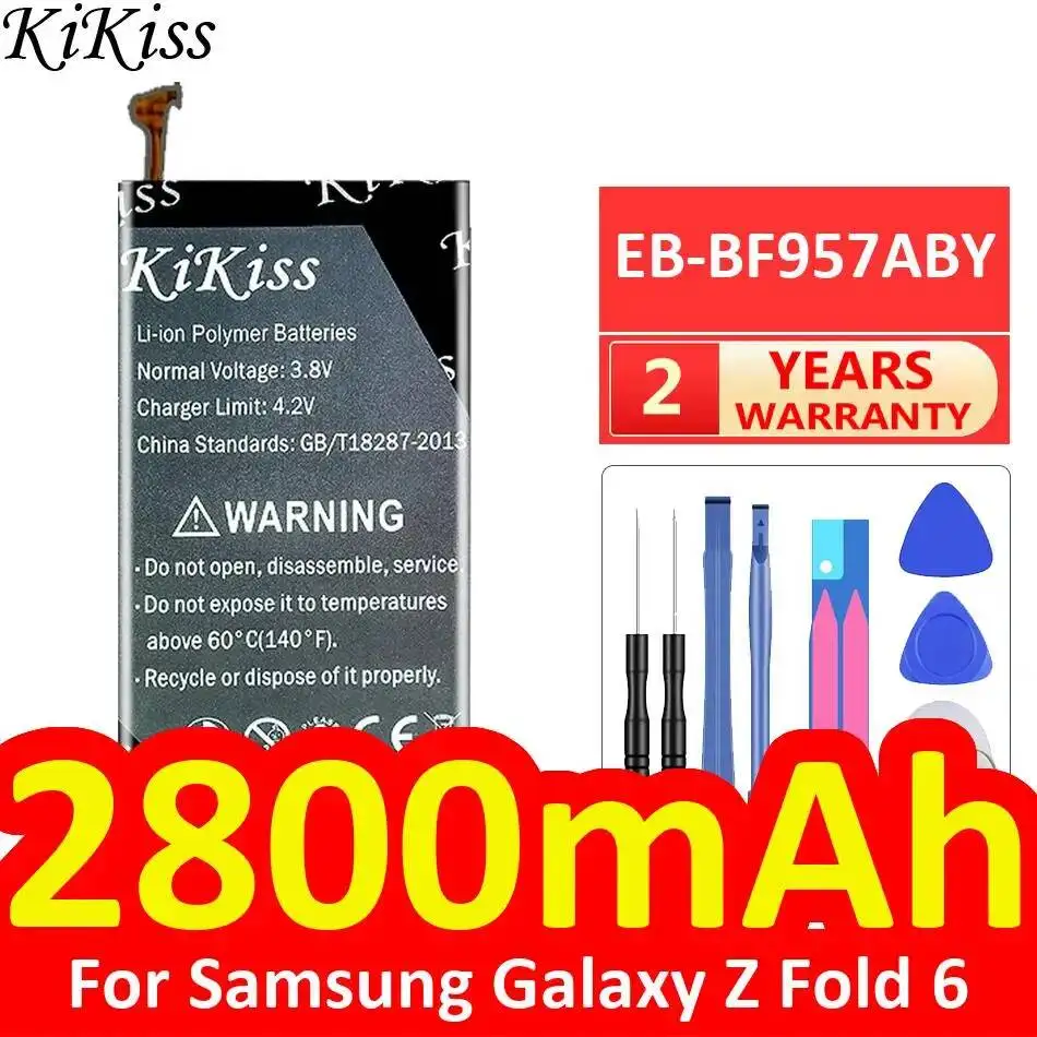 For Samsung Galaxy Z Fold 6 2800mAh Mobile Phone Battery EB-BF957ABY High Compatibility