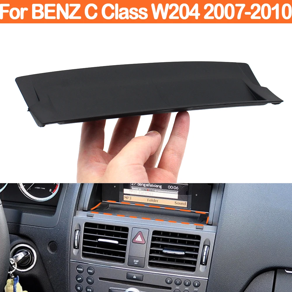 Dashboard Display Screen Tray Cushion Cover Trim Replacement For Mercedes Benz C Class W204 C180 C200 C220 C250 C300 2007-2010