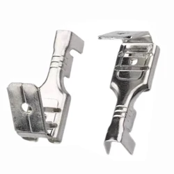 50pcs 6.3mm 4.8mm Anti-back Strap Self-locking Plug Spring 250 Cold-Pressed Terminal Block Wire Copper Joint