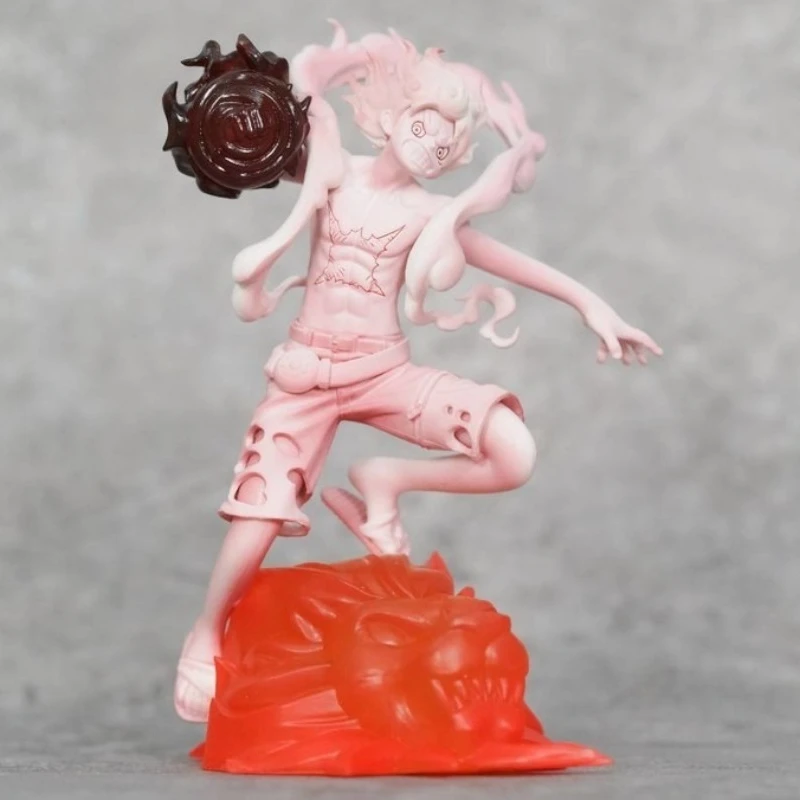 

Bandai Glasses Factory One Piece One Piece FILM RED Battle Light Scenery Luffy Figure Doll Ornaments Collection Gifts
