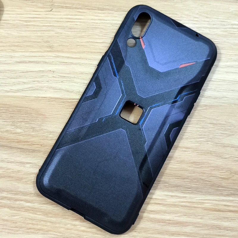 Dla Xiaomi Shark czarny 2 futerał na telefon Xiaomi BlackShark 2 Pro wstrząsoodporny miękkie etui TPU dla Xiaomi Shark Black 2 Pro tylna obudowa