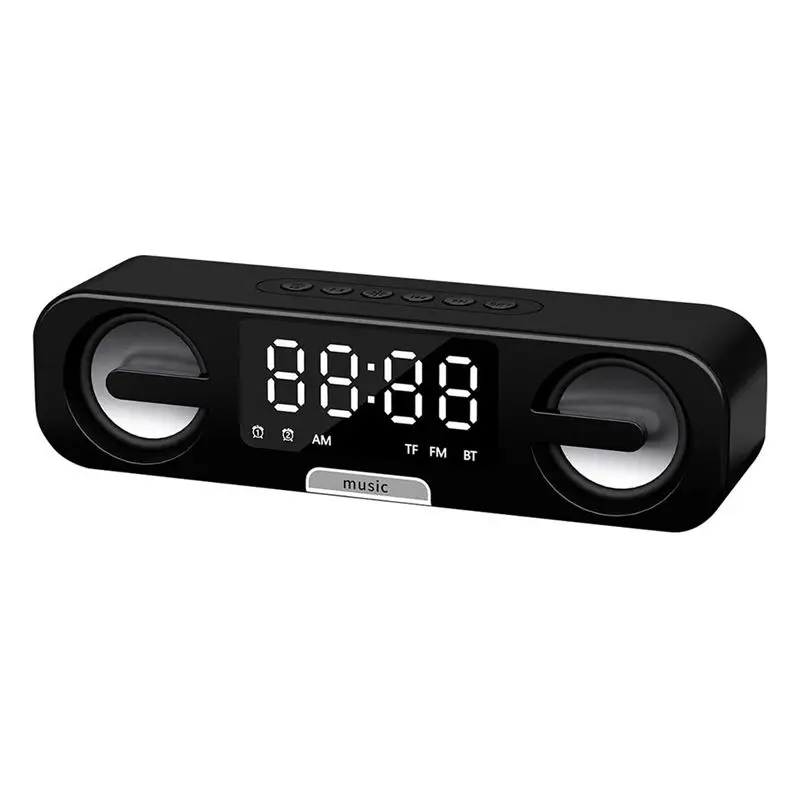

Эффективные Bluetooth-динамики Smart Clock, светодиодное HD-зеркало, функция FM-радио, многофункциональное воспроизведение Bluetooth-аудио