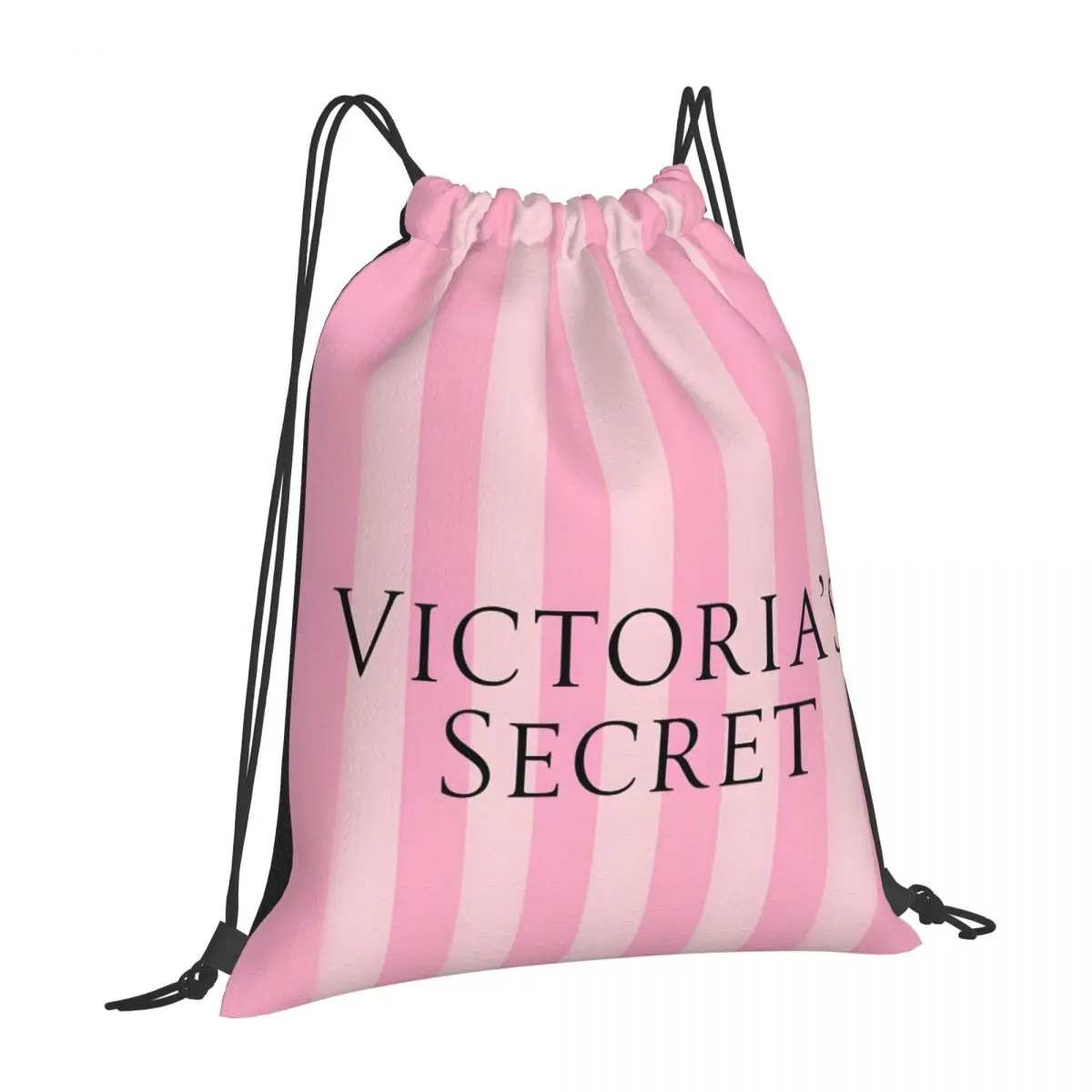 Love-Victoria-S-Secret Sports Drawstring Backpack Sport Fitness Travel Outdoor Sackpack Women And Men Large Capacity Gym Bags