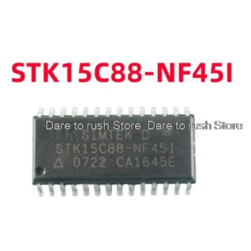 10pcs New  STK15C88 STK15C88-NF45/NF45I STK12C68-S45 SOP28