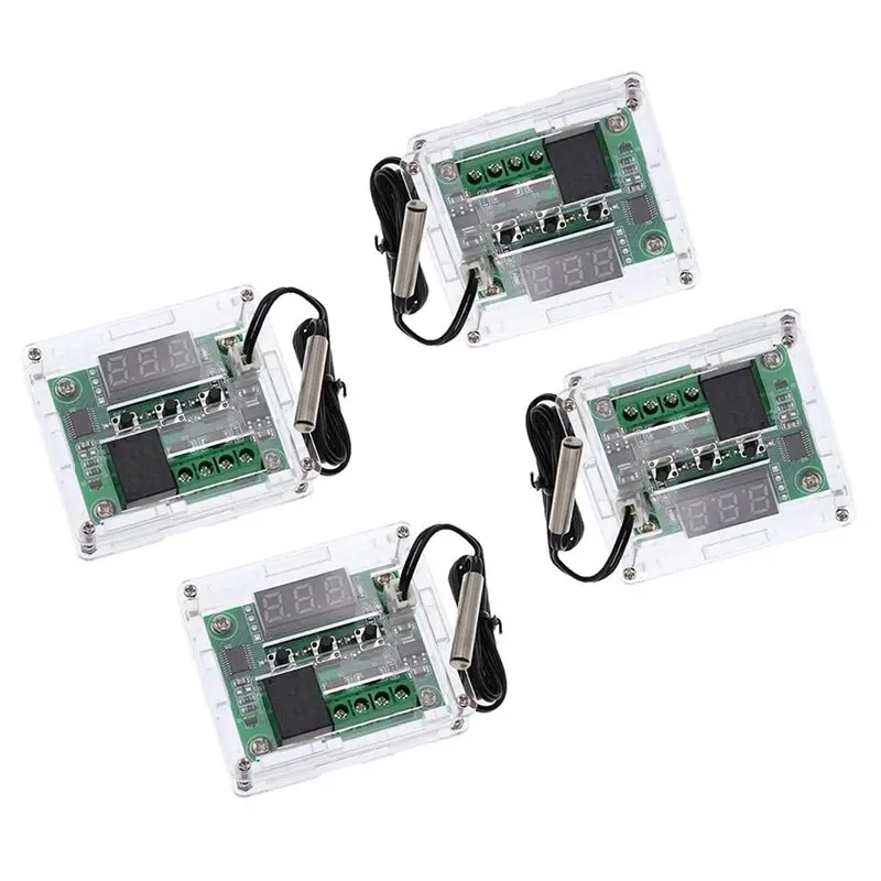 A36T-8 PCS W1209 With Case 12V DC Digital Temperature Control Board Micro-Type Digital Thermostat-50-110℃