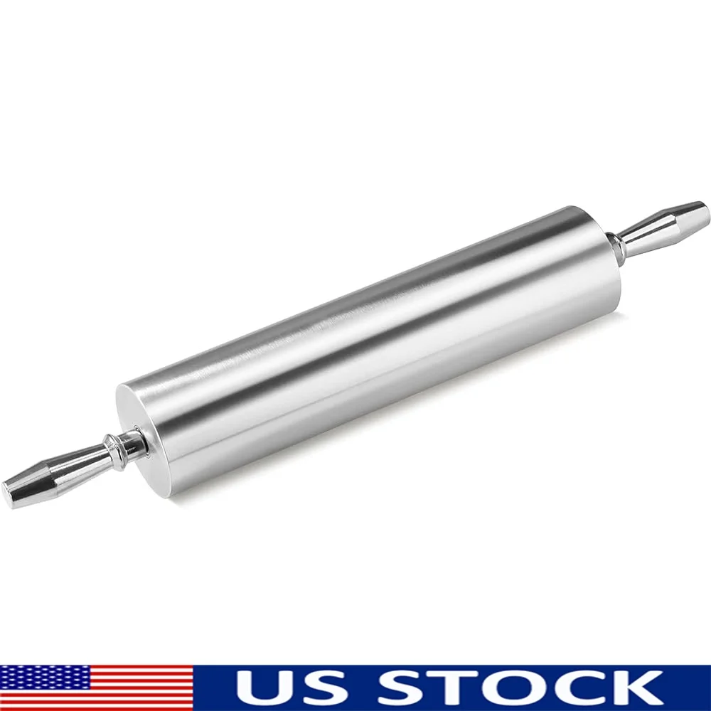 

Extra Heavy Duty Restaurant Aluminum Rolling Pin 15-Inch)