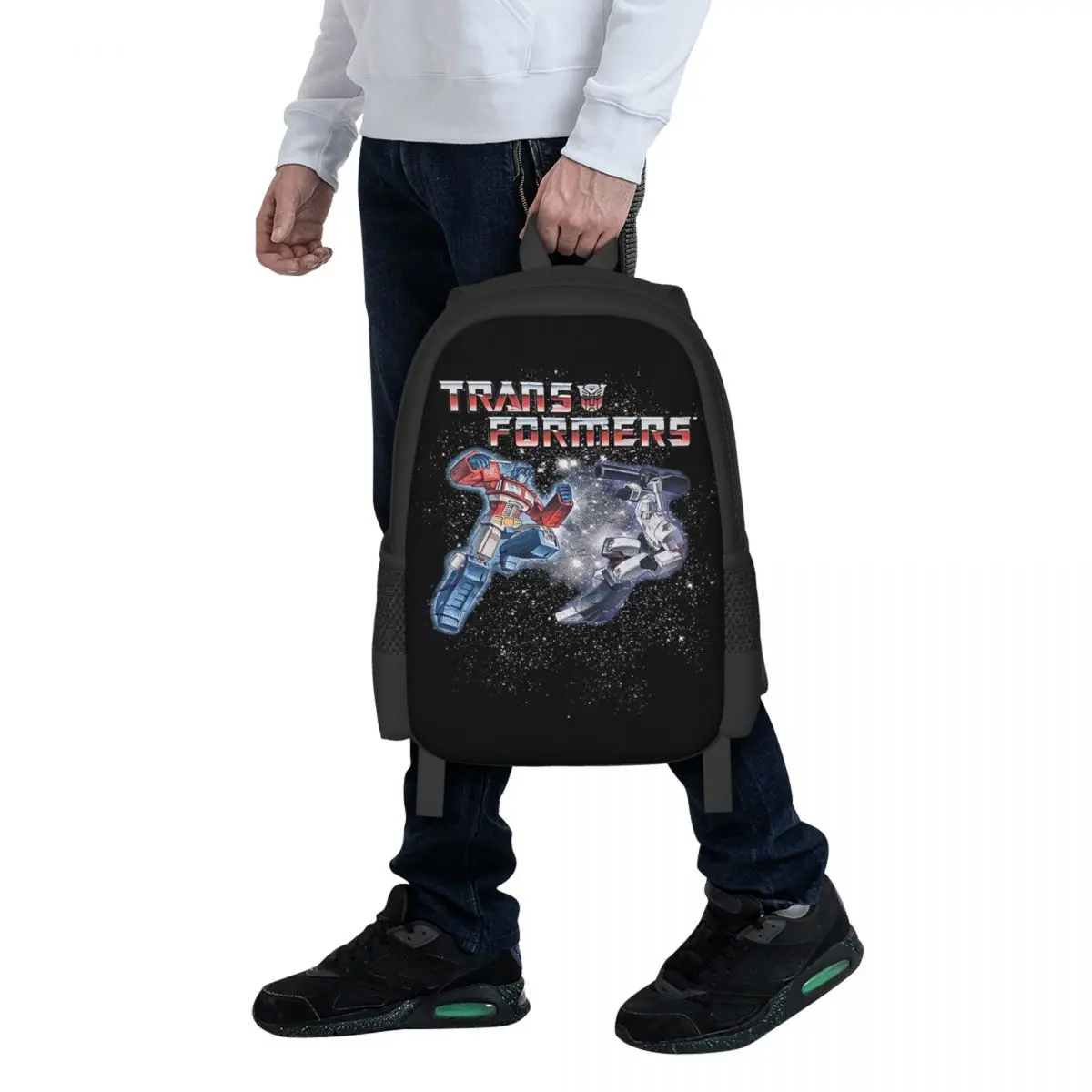 

Transformers Optimus Prime Vs Megatron Student Backpack School Bag Hiking Travel Daypack for Fashion Bookbag Shoulder Bags