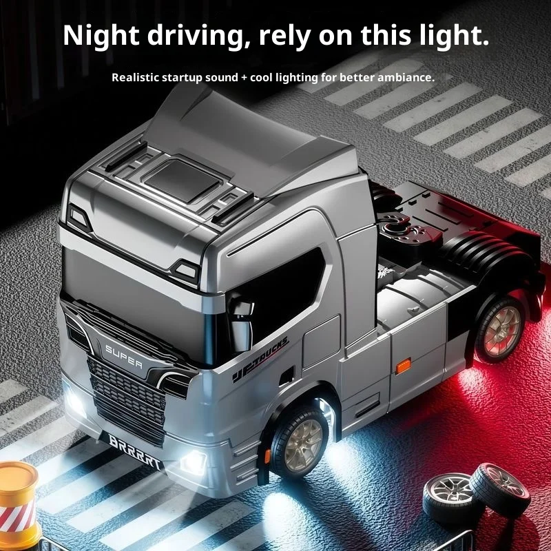 Brinquedo de controle remoto s9 7 carro de controle remoto escala completa 1:43 mini caminhão de deriva 2.4g giroscópio carro de deriva