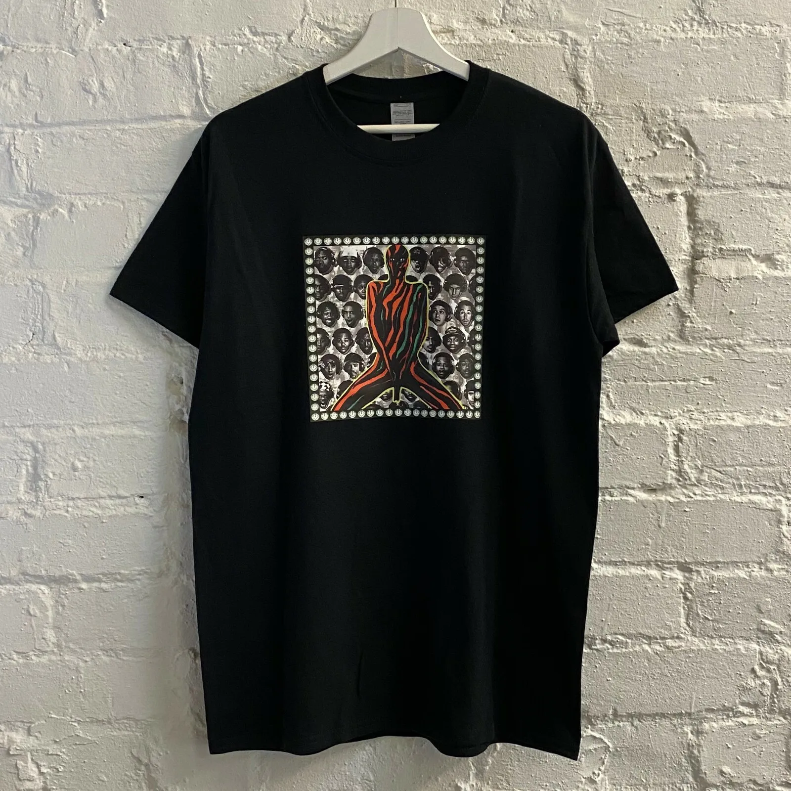 T-shirt noir multi-couleurs Actual Fact Tribe Called Quest Marauders