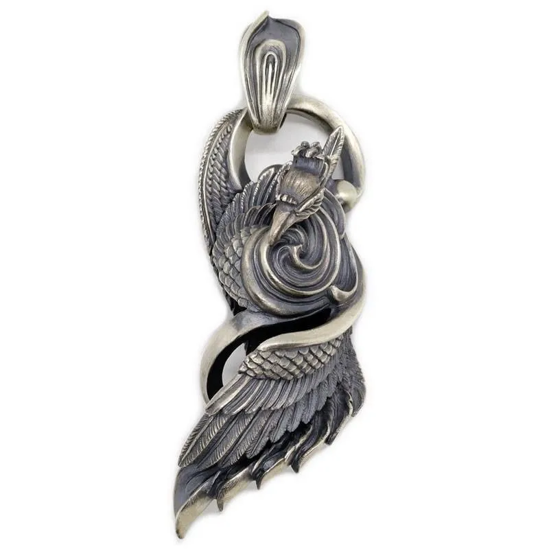 

Reincarnation Phoenix Pendant Chain Necklace