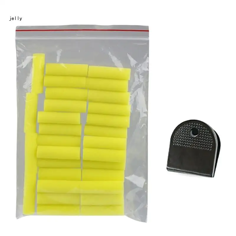 448C Table Tennis Glues Racket Tool Table Tennis Racket Sponge Wipe Cleaning Brush Cylinder Sponge Brush for Water-Base Glues