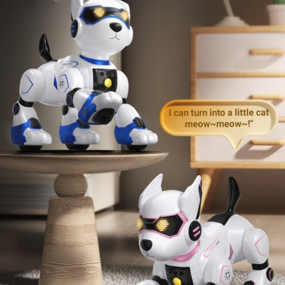 مثيرة للاهتمام للتحكم عن بعد روبوت الكلب الإلكترونية حيلة الكلب، لمسة قابلة للبرمجة والموسيقى/الأغاني، ألعاب الأطفال للبنين والبنات