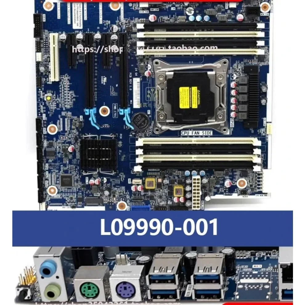Used For HP Z4 G4 C422 Workstation 2066 main board 844783 L09990-L12125-001 601   (store code: 0648)