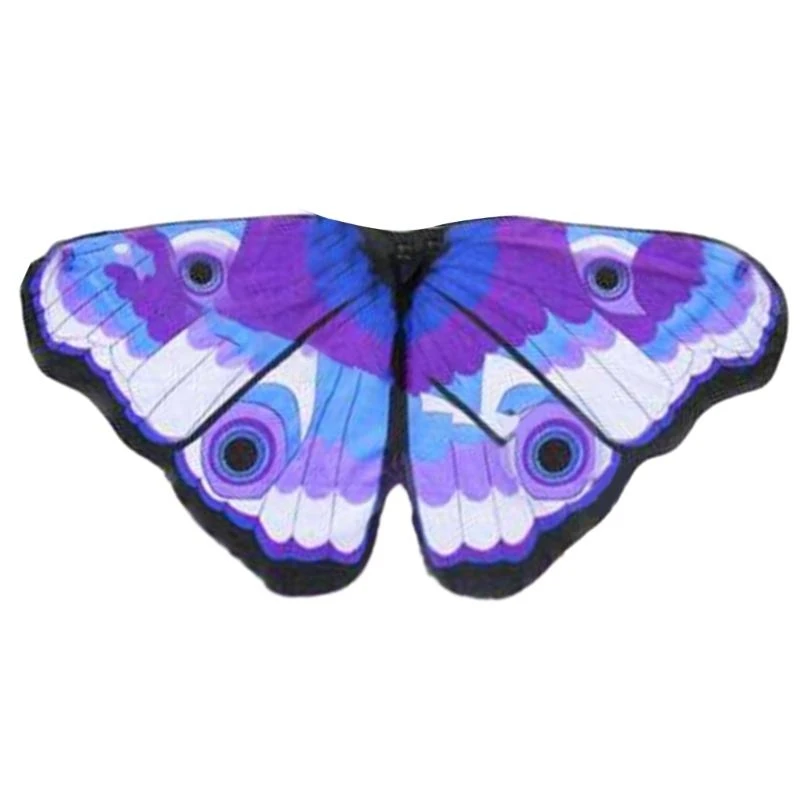 Y5GC Children Butterfly Costume for Party Dress Up Princess Pretend Play Butterfly Wing, Halloween Fairy Butterfly Cape Wing
