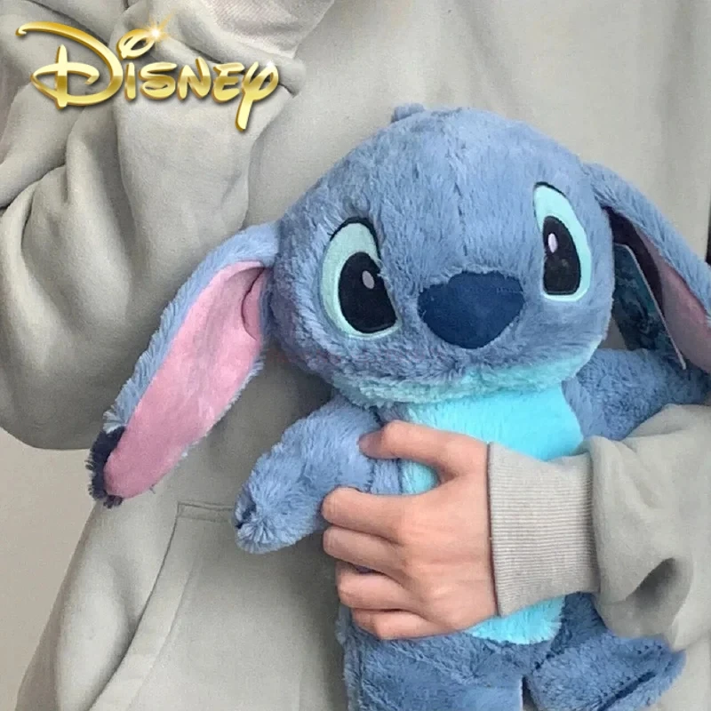 

Winter Disney Stitch Plush Extra Large Hot Water Bottle Anime Women'S Cartoon Home Water Filling Hand Warmer Gift For Girlfriend